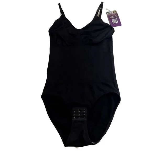 Hey Shape Snatched Shapewear Bodysuit NWT Black Size Medium Hourglass Trending - Picture 1 of 4